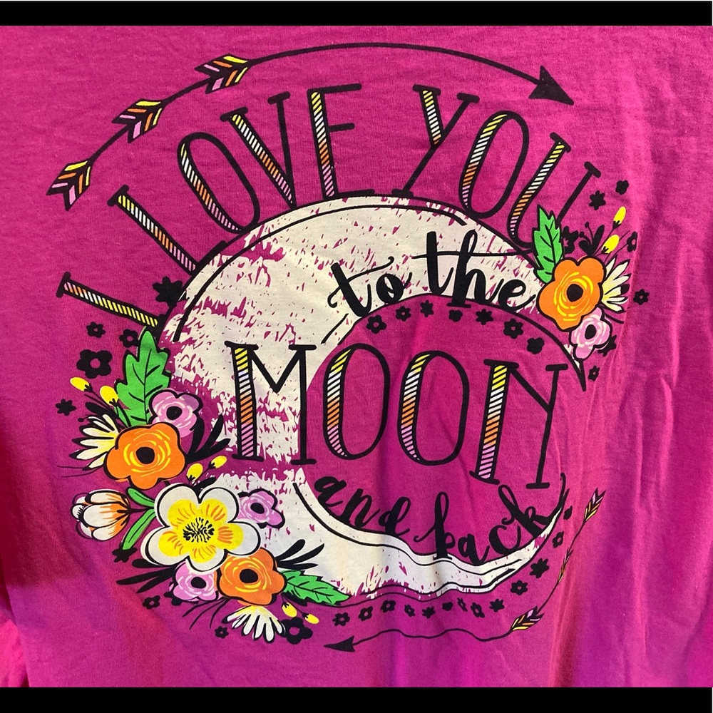 “I LOVE YOU to the MOON and back” t-shirt